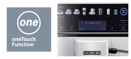 Siemens Espressomachine EQ6 onetouch