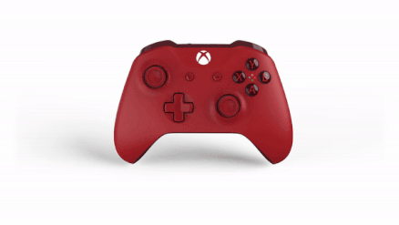 Draadloze controller Xbox One S Rood